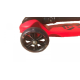 Детский складной самокат Scooter, Авес 7, от 2-х лет, светящиеся задние и передние колеса, 4 цвета
