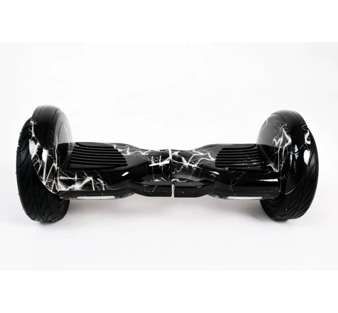 Гироскутер Smart Balance 10.5 черная молния колеса алюминевые без подсветки