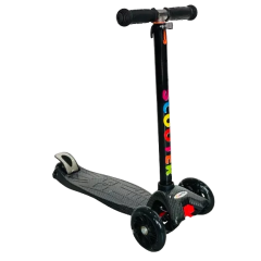 Самокат детский Scooter с подсветкой колес от 3-х лет 3 цвета