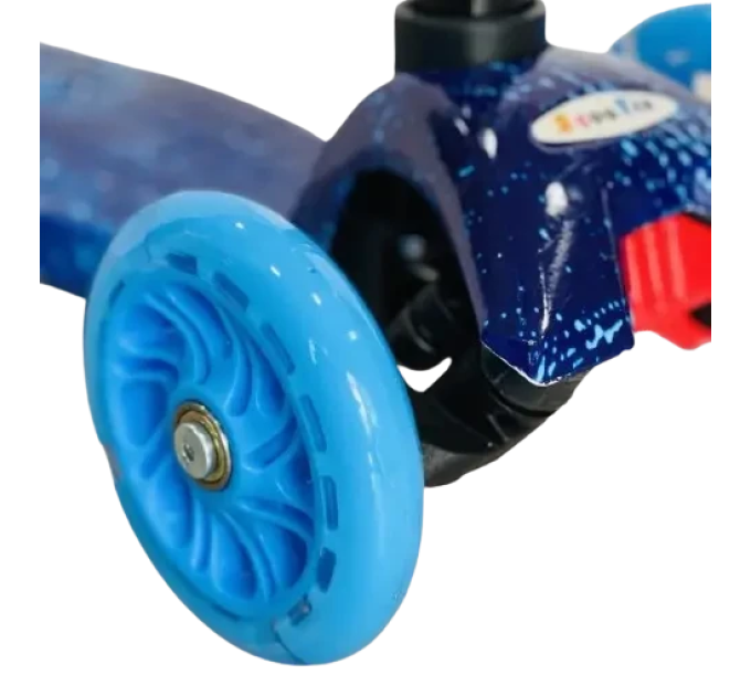 Самокат детский Scooter с подсветкой колес от 3-х лет 3 цвета