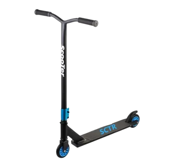 Труковий самокат Scooter, колеса 110 мм PU алюміній 5+