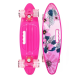 Скейт Пенниборд Penny Cruiser со светящимися колесами и ручкой