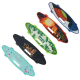 Скейт Пенниборд Penny Cruiser со светящимися колесами и ручкой
