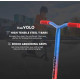 Труковий самокат Maraton Ride Volo Silver T02 HIC 110 см