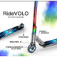 Труковий самокат Maraton Ride Volo Silver T02 HIC 110 см