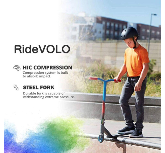 Труковий самокат Maraton Ride Volo Silver T02 HIC 110 см