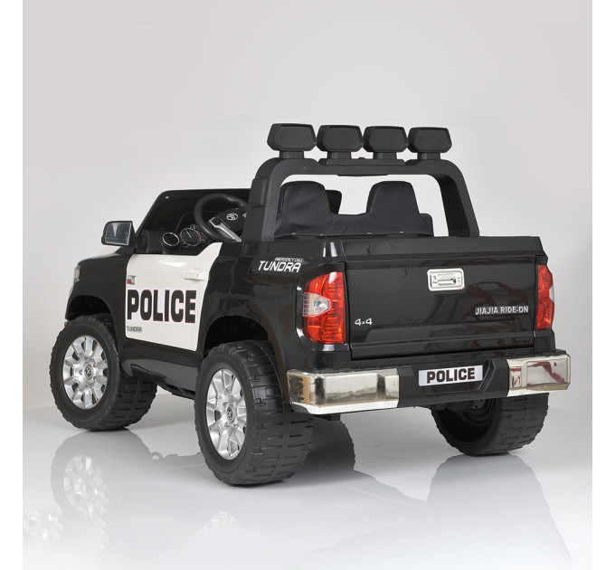 Дитячий електромобіль двомісний Джип Bambi Toyota Tundra JJ2255EBLR поліція