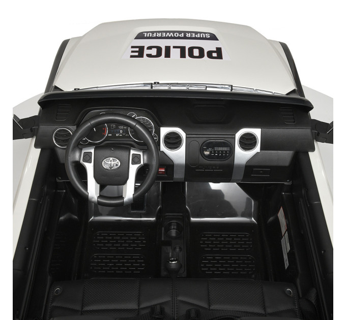Дитячий електромобіль двомісний Джип Bambi Toyota Tundra JJ2255EBLR поліція