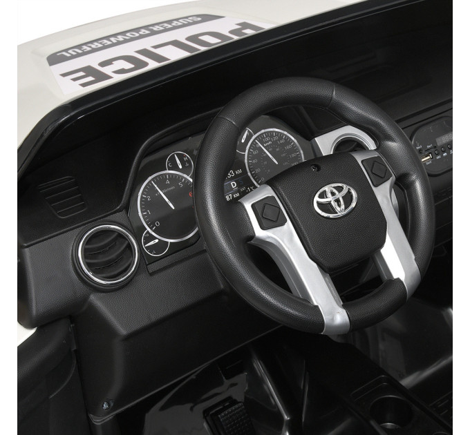 Дитячий електромобіль двомісний Джип Bambi Toyota Tundra JJ2255EBLR поліція