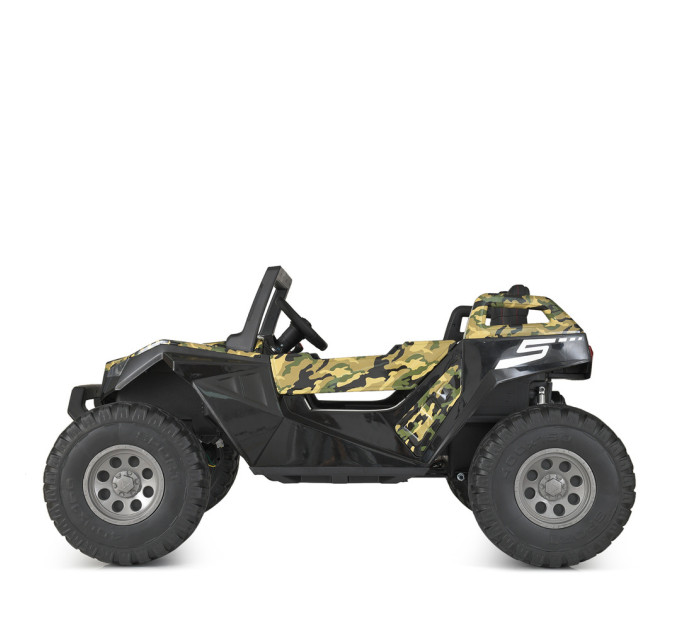 Електромобіль для дітей Баггі Bambi M 4170EBLRS-18(24V) 4 мотори 76W 2 акумулятори 12V7AH камуфляжний