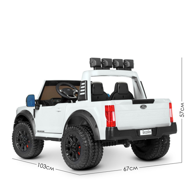 Дитячий електромобіль Джип Bambi Racer M 4790EBLR-1(24V) 2 акумулятори 12V14AH, 2 мотори 70W