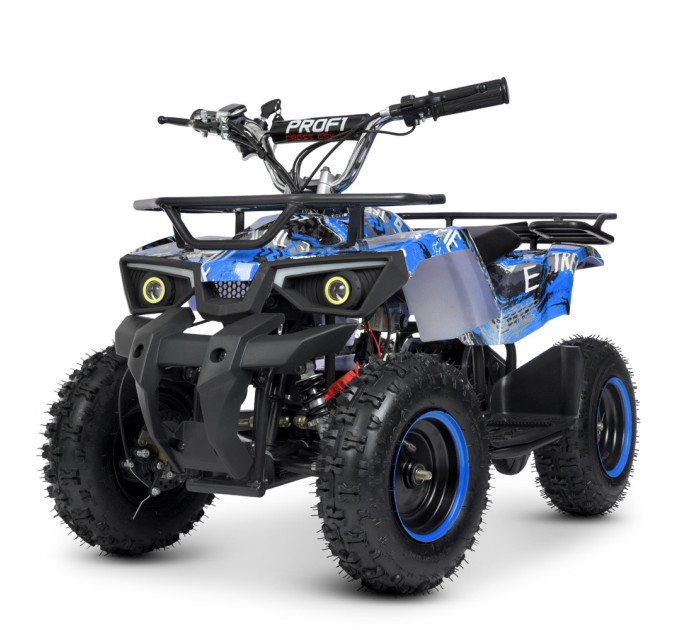 Квадроцикл электрический Profi HB-ATV800AS мотор 800W, 3 аккумулятора 12A/12V, 5 цветов