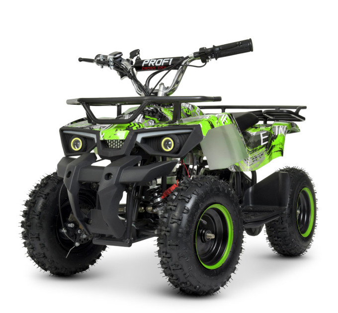 Квадроцикл электрический Profi HB-ATV800AS мотор 800W, 3 аккумулятора 12A/12V, 5 цветов