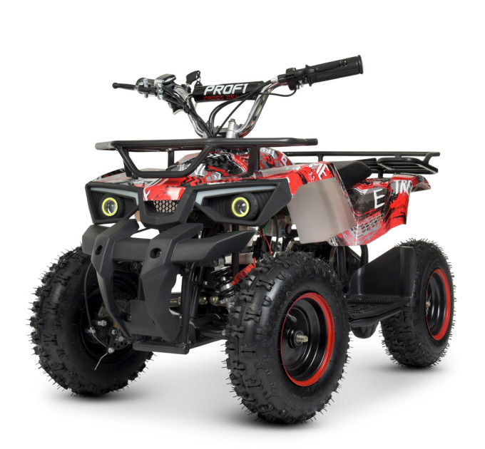 Квадроцикл электрический Profi HB-ATV800AS мотор 800W, 3 аккумулятора 12A/12V, 5 цветов
