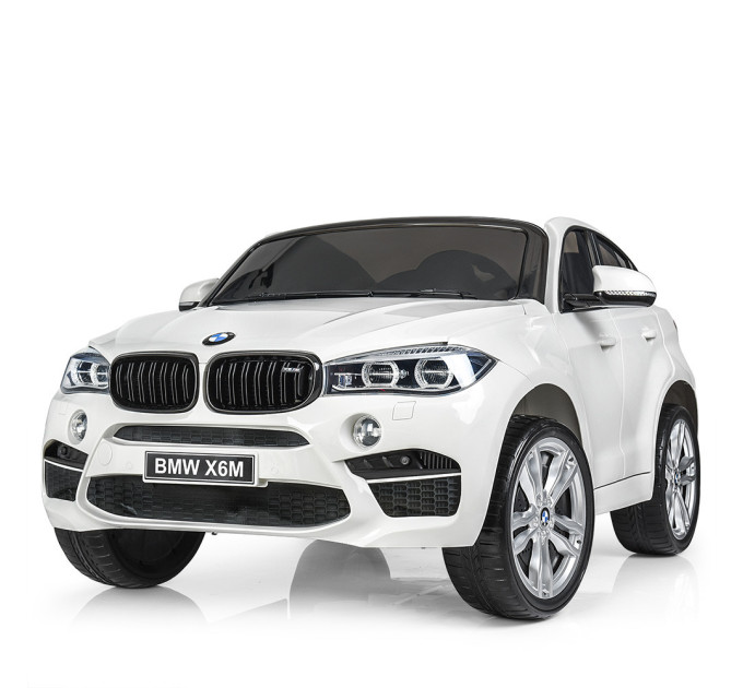 Дитячий електромобіль Джип BMW X6M Bambi Racer JJ2168EBLR 2 мотори 120W, 1 акумулятор 12V10