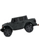 Дитячий електромобіль Джип Jeep Bambi Racer M 5740EBLR 1 акумулятор 12V12AH, 4 мотори 45W
