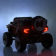 Дитячий електромобіль Джип Bambi Racer M 5075EBLR 4 мотори 45W, акумулятор 12V14AH