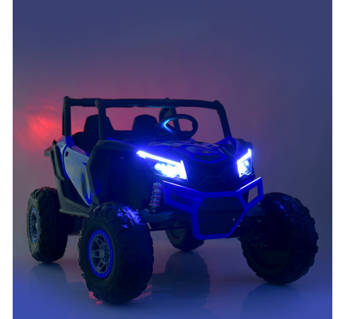 Дитячий електромобіль Баггі Bambi Racer M 4567EBLR 4 мотори 45W, 1 акумулятор 12V12AH, MP3, USB