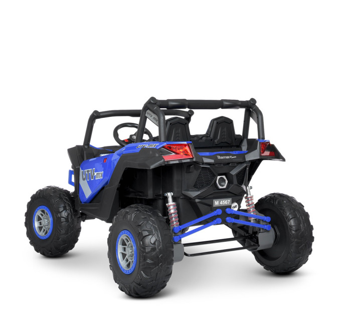 Дитячий електромобіль Баггі Bambi Racer M 4567EBLR 4 мотори 45W, 1 акумулятор 12V12AH, MP3, USB