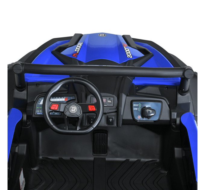 Дитячий електромобіль Баггі Bambi Racer M 4567EBLR 4 мотори 45W, 1 акумулятор 12V12AH, MP3, USB