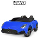 Дитячий електромобіль MASERATI Bambi Racer M 4993EBLR двигун 4*45W, акумулятор 1*12V14AH, EVA