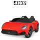 Дитячий електромобіль MASERATI Bambi Racer M 4993EBLR двигун 4*45W, акумулятор 1*12V14AH, EVA