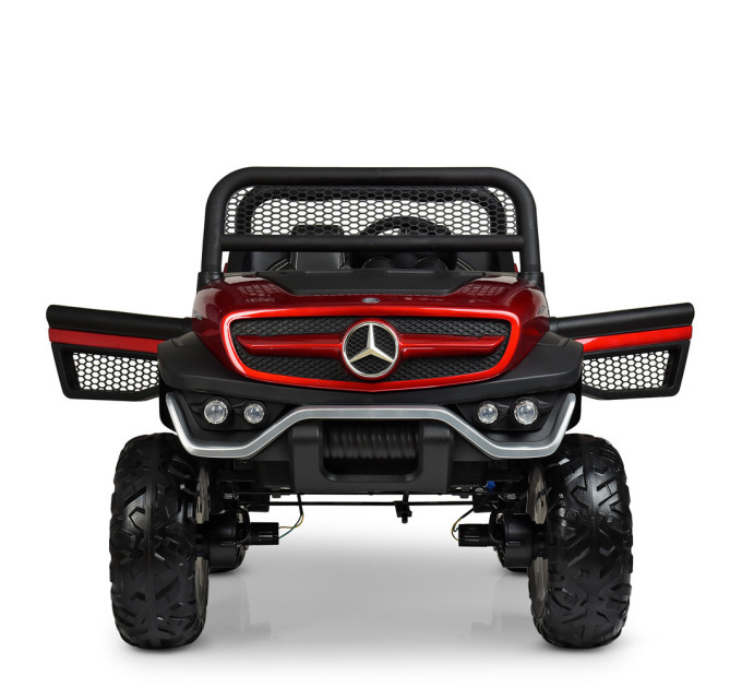 Дитячий електромобіль Bambi Синій M 4133 EBLRS-3 червоний фарбований 4 мотори 35W, 1 акумулятор 12V14AH