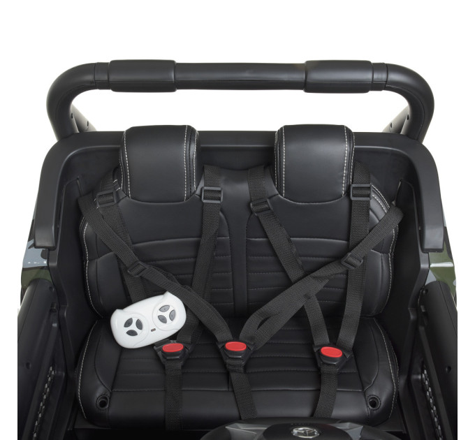 Дитячий електромобіль Bambi Синій M 4133 EBLRS-3 червоний фарбований 4 мотори 35W, 1 акумулятор 12V14AH