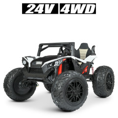 Дитячий електромобіль Баггі Bambi Racer M 4971EBLR, 2 кольори, 4 мотори 2*50W, 2*200W, батарея 2*12V14AH