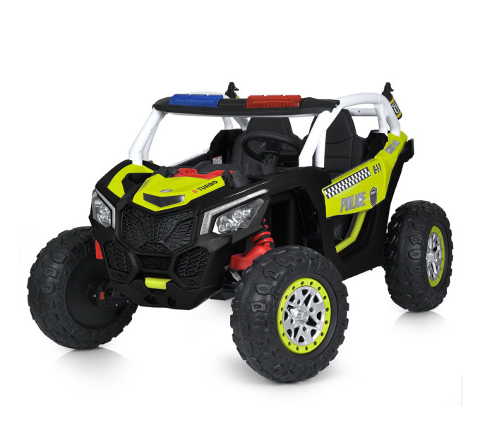 Дитячий електромобіль Баггі Поліція Bambi Racer M 5743EBLR (24V) 4 мотори 45W, 1 акумулятор 24V7AH