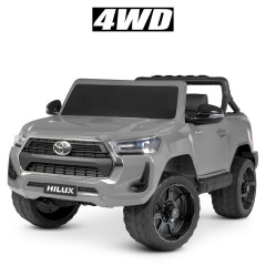 Дитячий електромобіль Джип Toyota Hilux Bambi Racer M 4919EBLRS автофарбування, 3 кольори, 4 мотори 35W