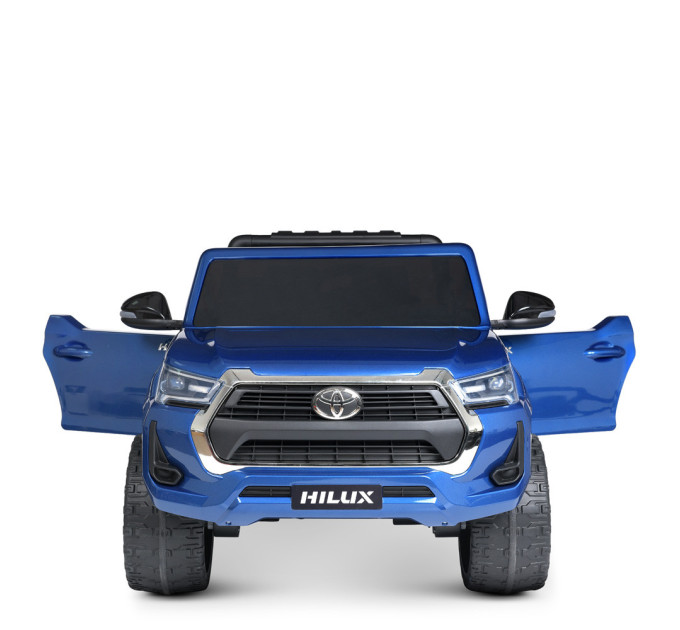 Дитячий електромобіль Джип Toyota Hilux Bambi Racer M 4919EBLRS автофарбування, 3 кольори, 4 мотори 35W