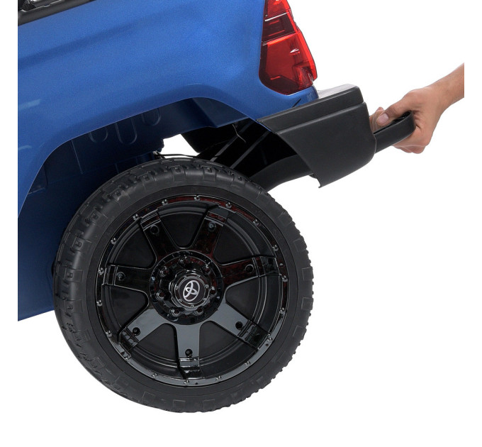 Дитячий електромобіль Джип Toyota Hilux Bambi Racer M 4919EBLRS автофарбування, 3 кольори, 4 мотори 35W