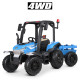 Детский электромобиль Трактор с прицепом Bambi Racer M 4919EBLRS 4 мотора 35W, 1 акумулятор 12V14AH