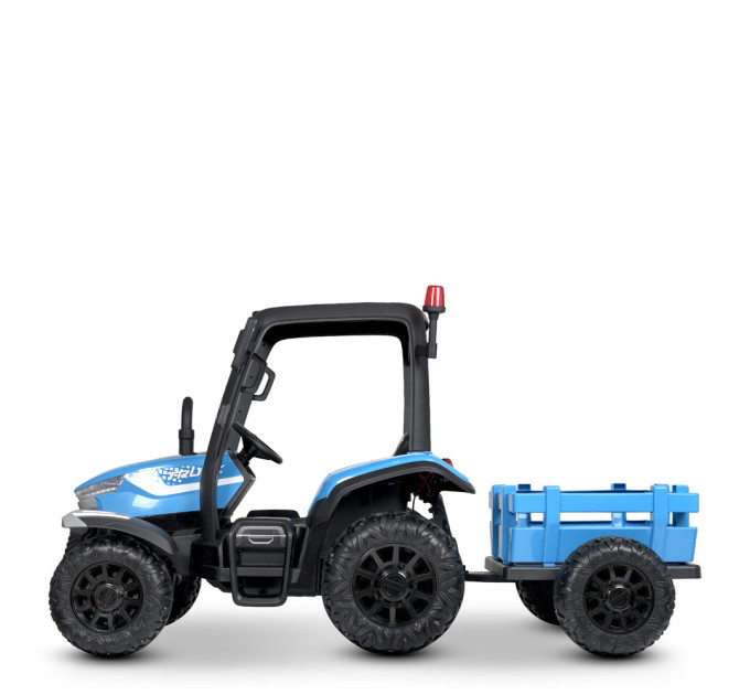 Детский электромобиль Трактор с прицепом Bambi Racer M 4919EBLRS 4 мотора 35W, 1 акумулятор 12V14AH