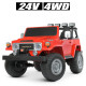 Дитячий електромобіль Bambi Racer Toyota Land Cruiser M 4968EBLR (24V) двигун 4*80W, батарея 1*24V7AH, EVA, USB