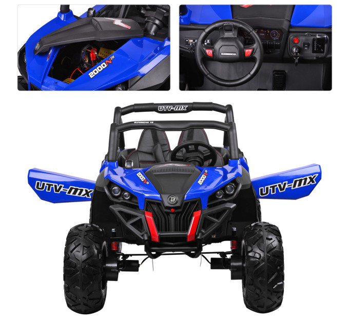 Дитячий електромобіль Баггі Bambi Racer M 3602EBLR мотор 4*45W, батарея 1*12V10AH, 2 кольори