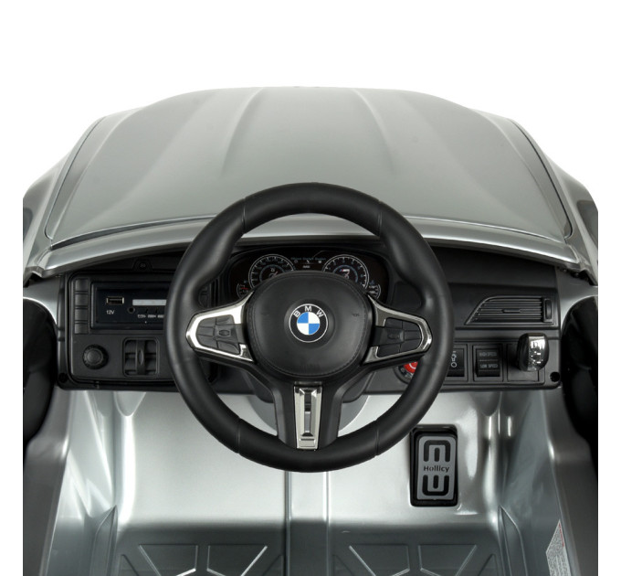 Дитячий електромобіль Bambi Racer BMW M5M 4791EBLRS 2 мотори 35W, 1 акумулятор 12V10AH, автофарбування, 2 кольори