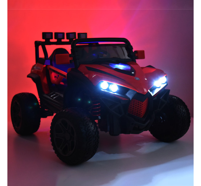 Дитячий електромобіль Баггі Bambi Racer M 3804EBLR-2-3 4 мотори, акумулятор 12V10A