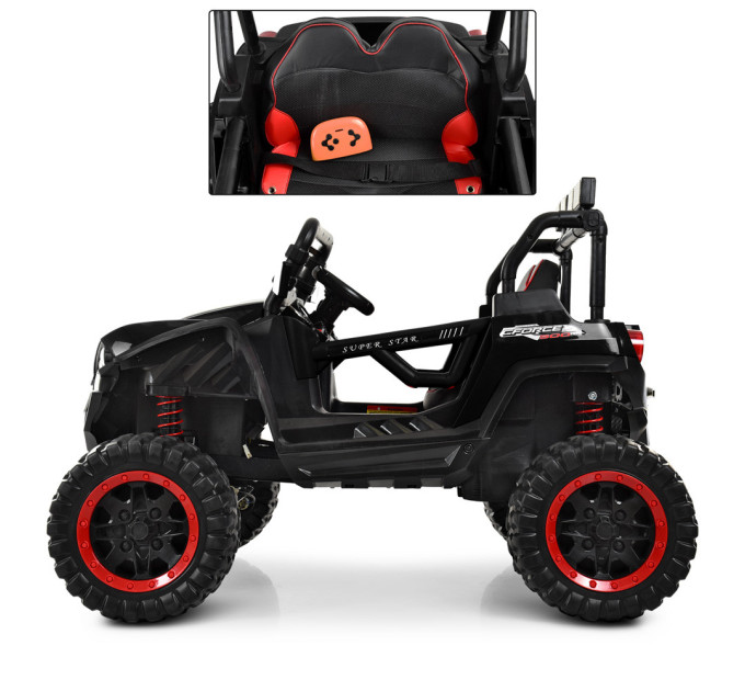 Дитячий електромобіль Баггі Bambi Racer M 3804EBLR-2-3 4 мотори, акумулятор 12V10A