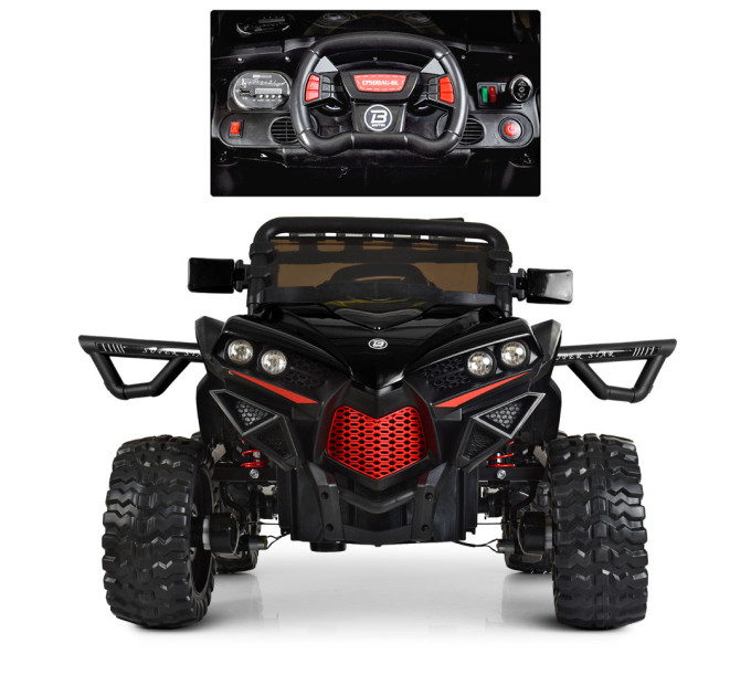 Дитячий електромобіль Баггі Bambi Racer M 3804EBLR-2-3 4 мотори, акумулятор 12V10A