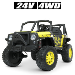 Дитячий електромобіль Джип Bambi Racer M 4878EBLR(24V) 1 акумулятор 24V5AH, 4 мотори 50W