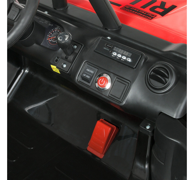 Дитячий електромобіль Джип Bambi Racer M 4878EBLR(24V) 1 акумулятор 24V5AH, 4 мотори 50W