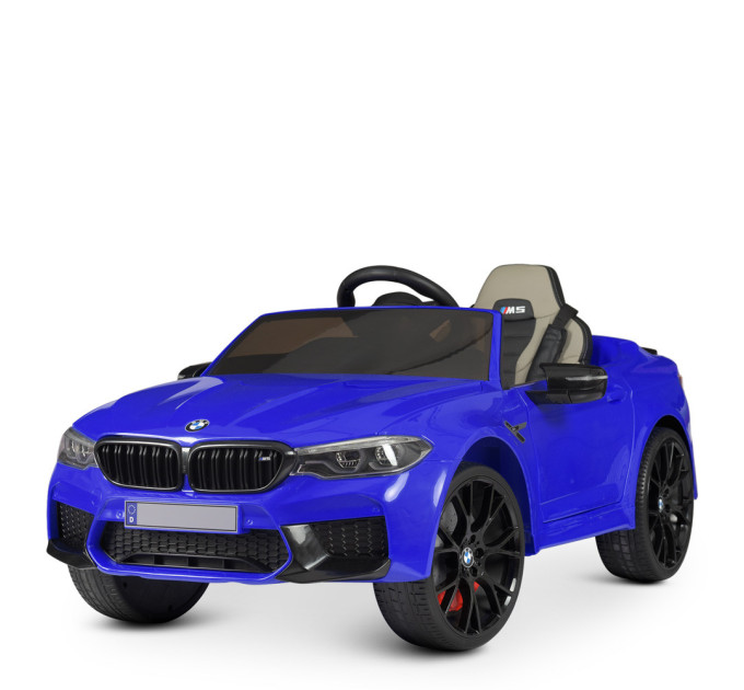 Дитячий електромобіль Bambi Racer BMW M5 M 4791EBLR 2 кольори, 2 мотори 35W, 1 акумулятор 12V10AH, EVA, шкіра