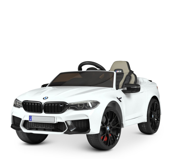 Дитячий електромобіль Bambi Racer BMW M5 M 4791EBLR 2 кольори, 2 мотори 35W, 1 акумулятор 12V10AH, EVA, шкіра