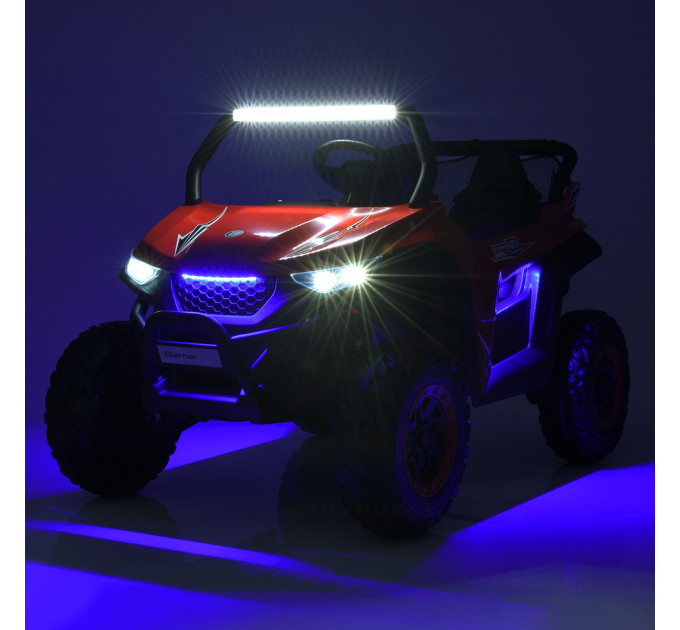 Дитячий електромобіль Баггі Bambi Racer M 5025EBLR(24V) двигун 4*90W, батарея 1*24V7AH, USB, музика