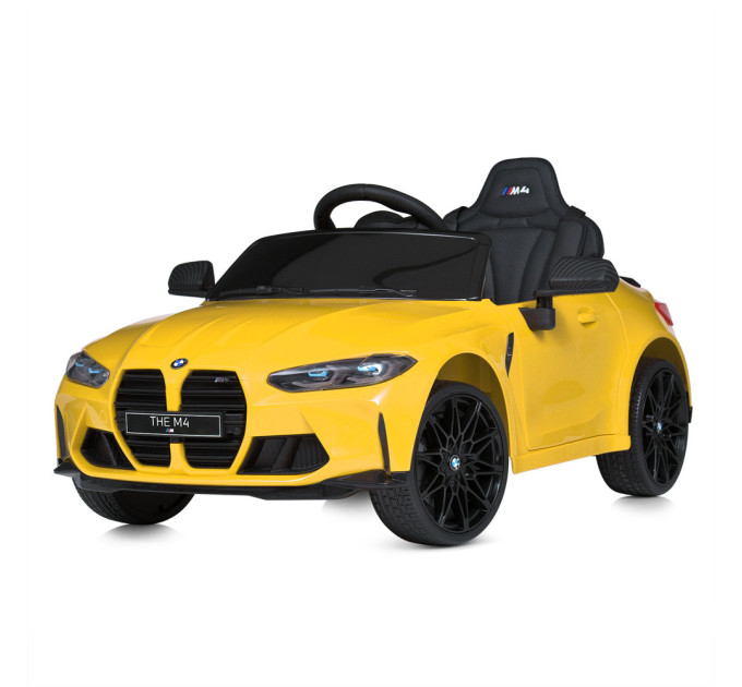Дитячий електромобіль BMW M 5096EBLR 1 акумулятор 12V10AH, мотор 2*35W, шкіра сидіння