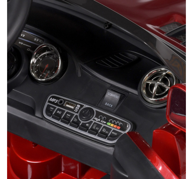 Дитячий електромобіль Mercedes-Benz M 4871EBLRS авопофарбування, MP3, USB, музика, світло