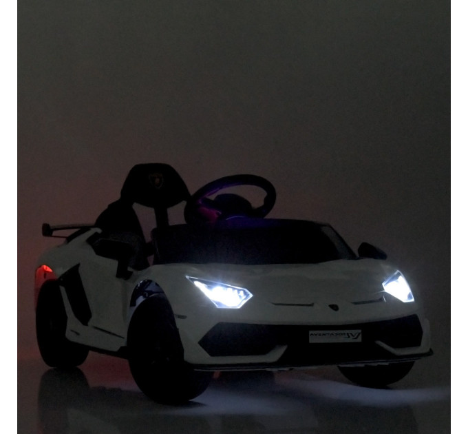 Дитячий електромобіль Lamborghini M 4787EBLR-1 2 мотори 35W, 1 акумулятор 12V7AH, колеса EVA, музика