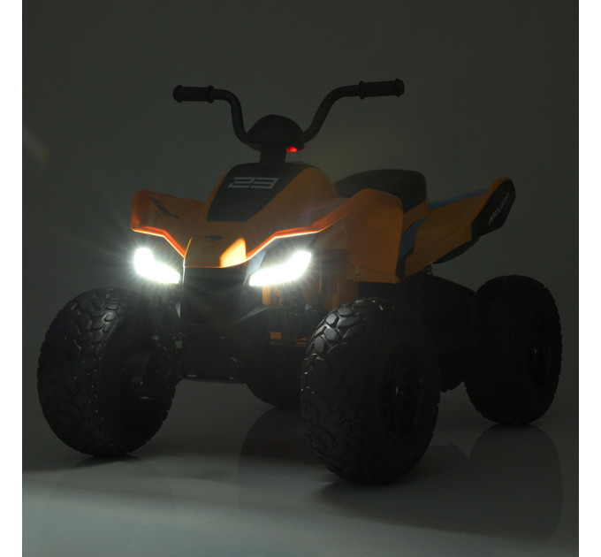 Квадроцикл детский Bambi McLaren M 5031EBLR-7 4 мотора 35W, 1 аккумулятор 12V10Ah